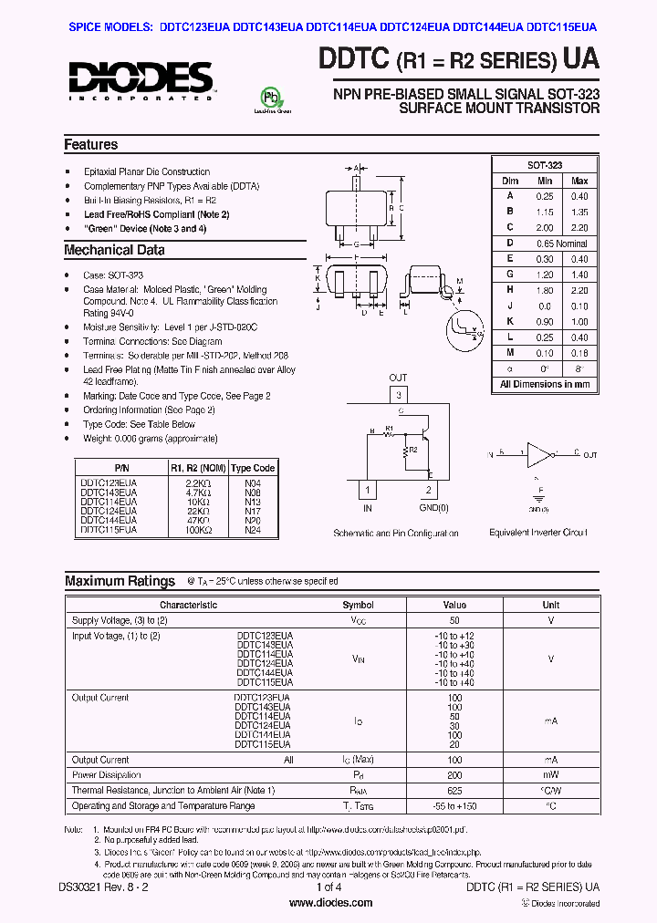 DDTC144EUA-7-F_1232003.PDF Datasheet
