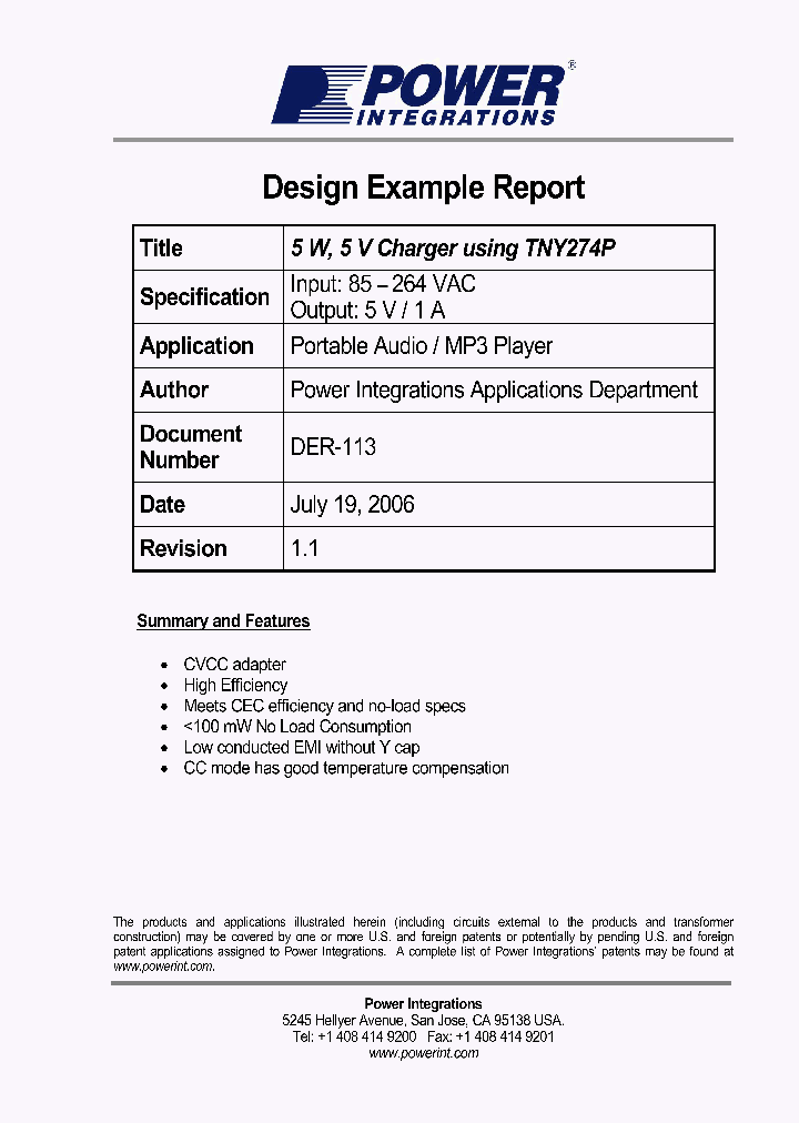 DER-113_1232148.PDF Datasheet