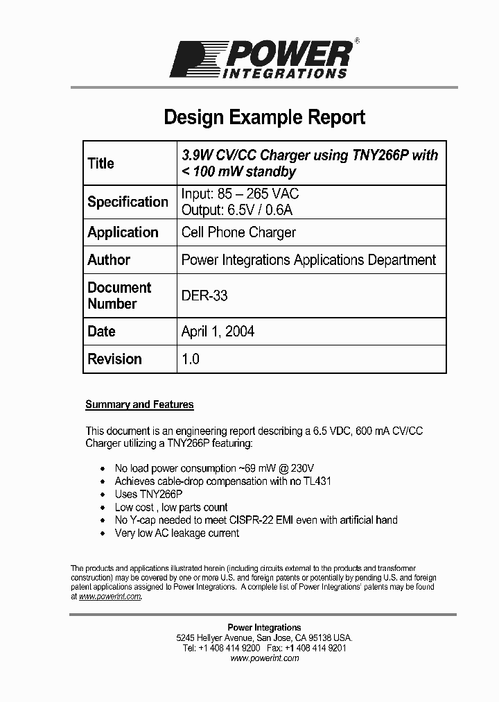 DER-33_1232152.PDF Datasheet