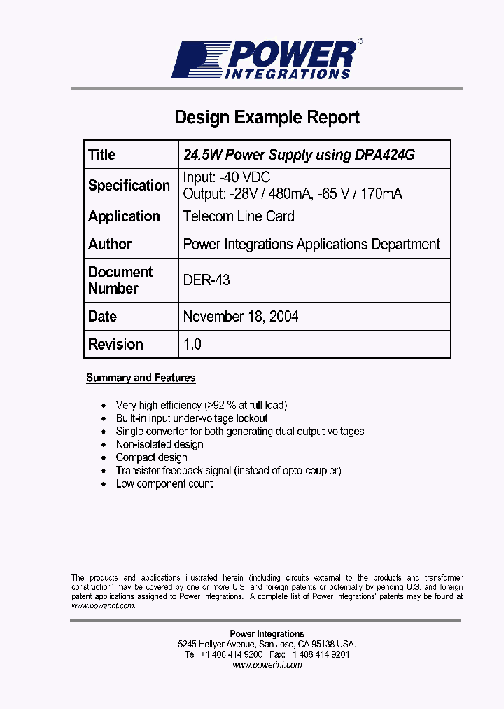 DER-43_1232162.PDF Datasheet