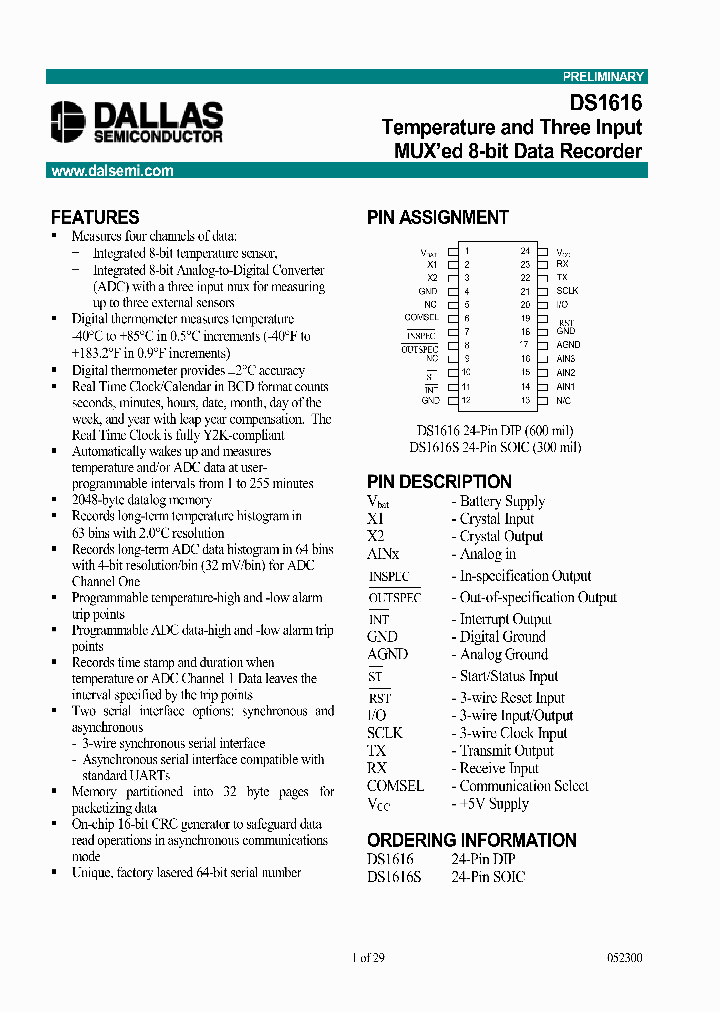 DS1616S_1234009.PDF Datasheet