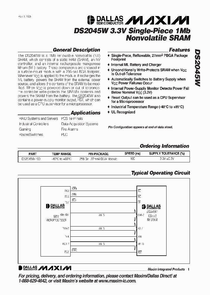 DS2045W-100_1234113.PDF Datasheet