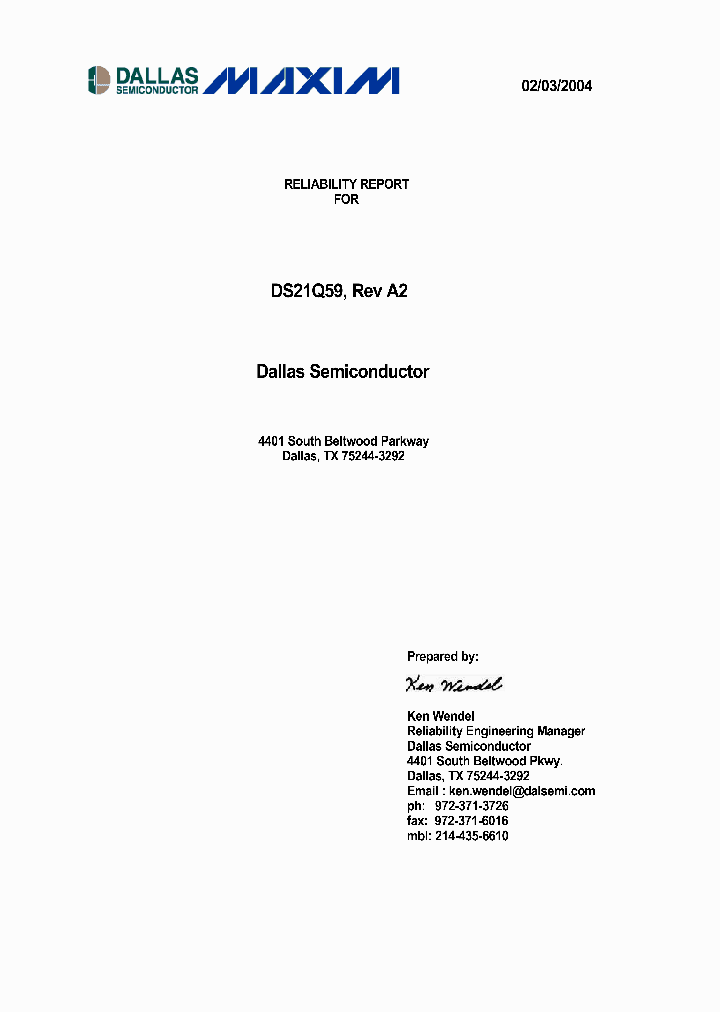 DS21Q59_1234157.PDF Datasheet