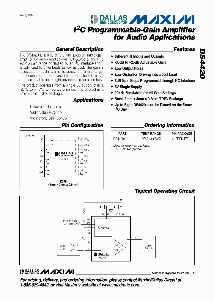 DS4420_1234388.PDF Datasheet