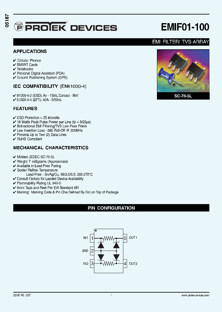 EMIF01-10007_1170367.PDF Datasheet