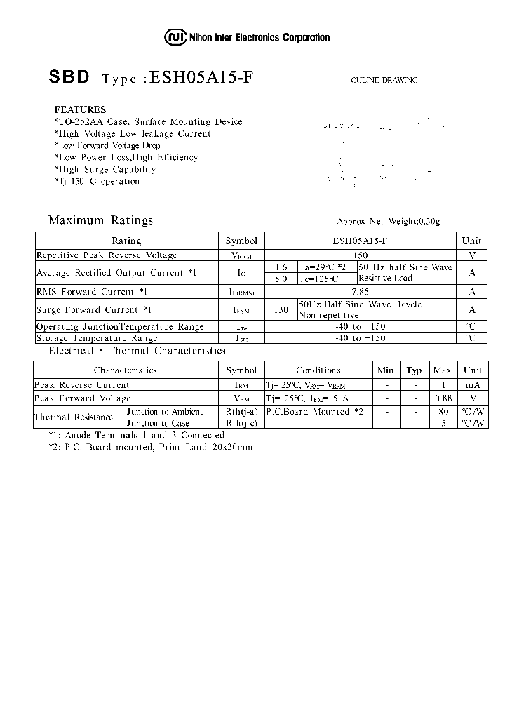 ESH05A15-F_1237867.PDF Datasheet