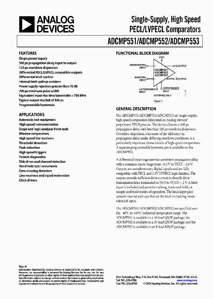 EVAL-ADCMP552BRQ_1238238.PDF Datasheet