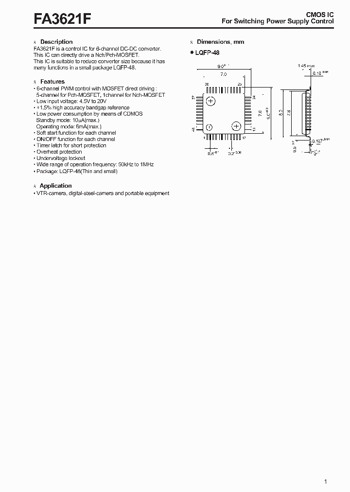 FA3621F_1238649.PDF Datasheet