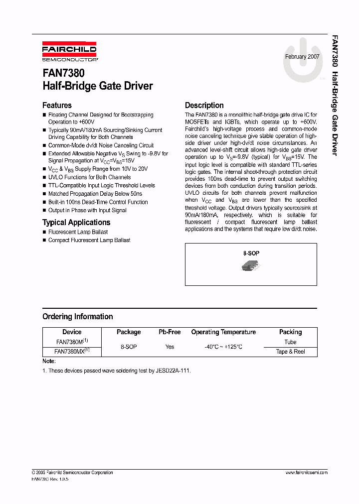 FAN738007_1095194.PDF Datasheet