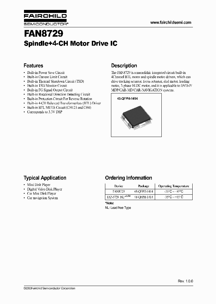 FAN8729NL_1238851.PDF Datasheet