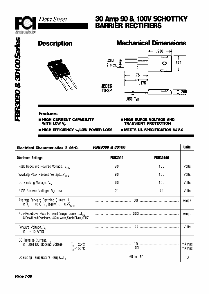 FBR3090_1238955.PDF Datasheet