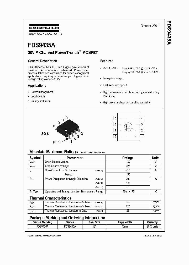 FDS9435A_1239791.PDF Datasheet