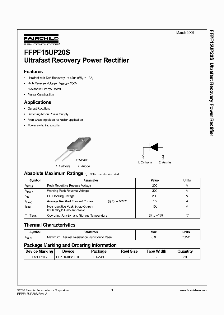 FFPF15UP20S_1116010.PDF Datasheet