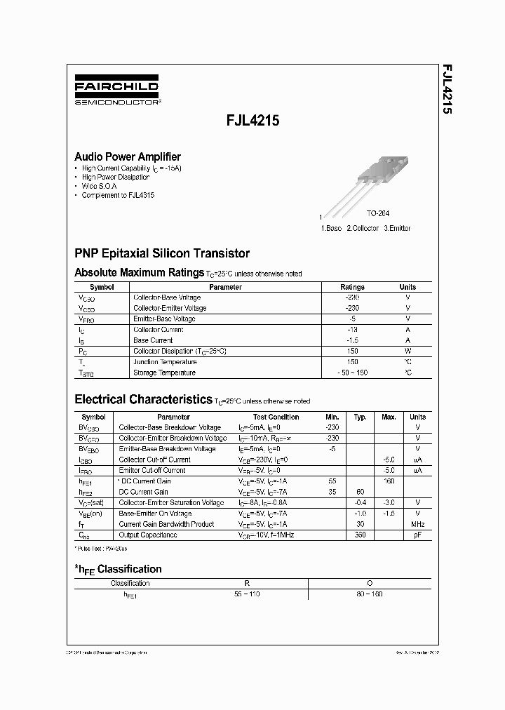 FJL4215_1240289.PDF Datasheet