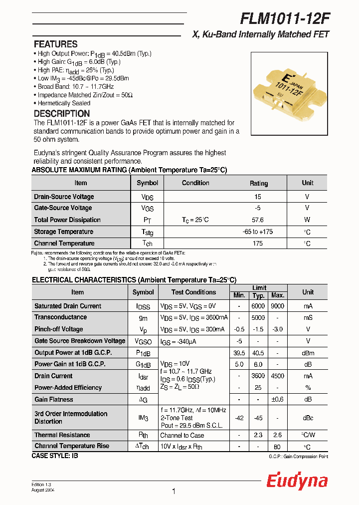 FLM1011-12F_1067507.PDF Datasheet