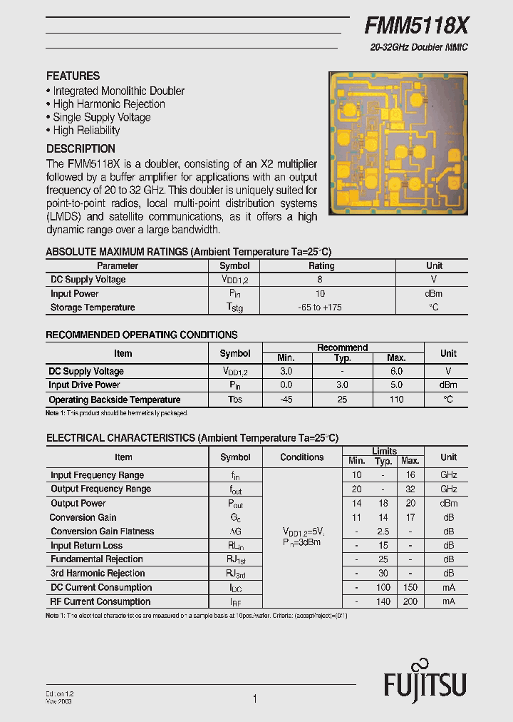 FMM5118X_1156339.PDF Datasheet