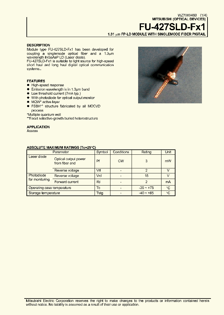 FU-427SLD-FX1_1243333.PDF Datasheet