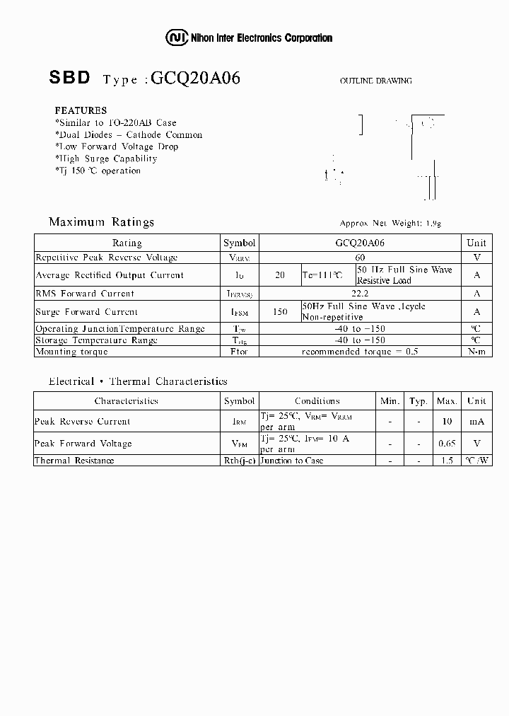 GCQ20A06_1244421.PDF Datasheet