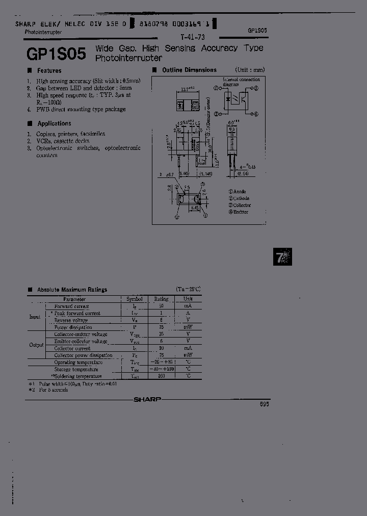 GP1S05_1245520.PDF Datasheet