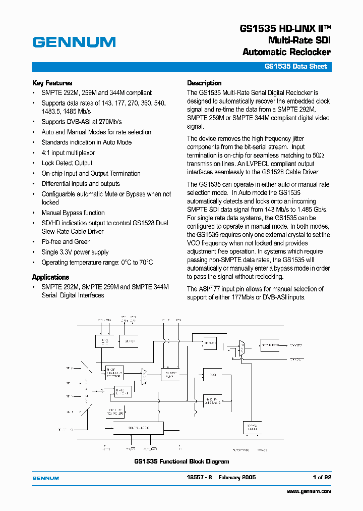 GS1535-CFUE3_1245754.PDF Datasheet