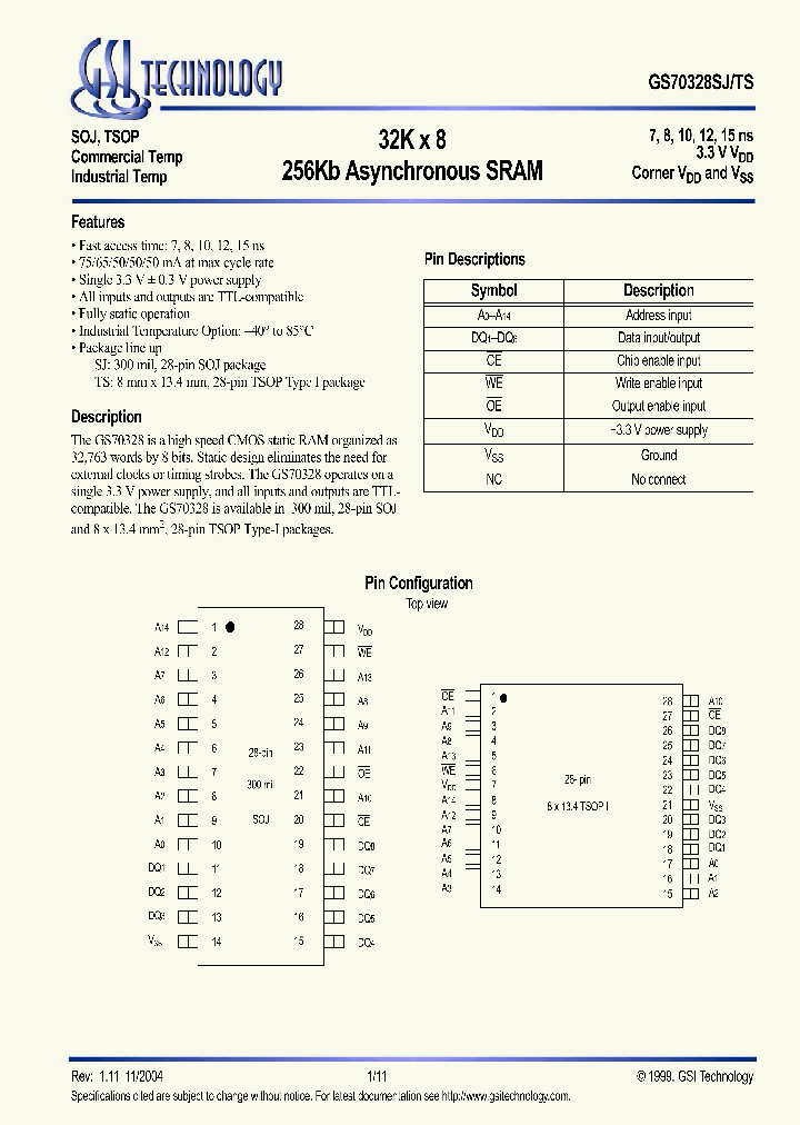 GS70328TS-8IT_1245826.PDF Datasheet
