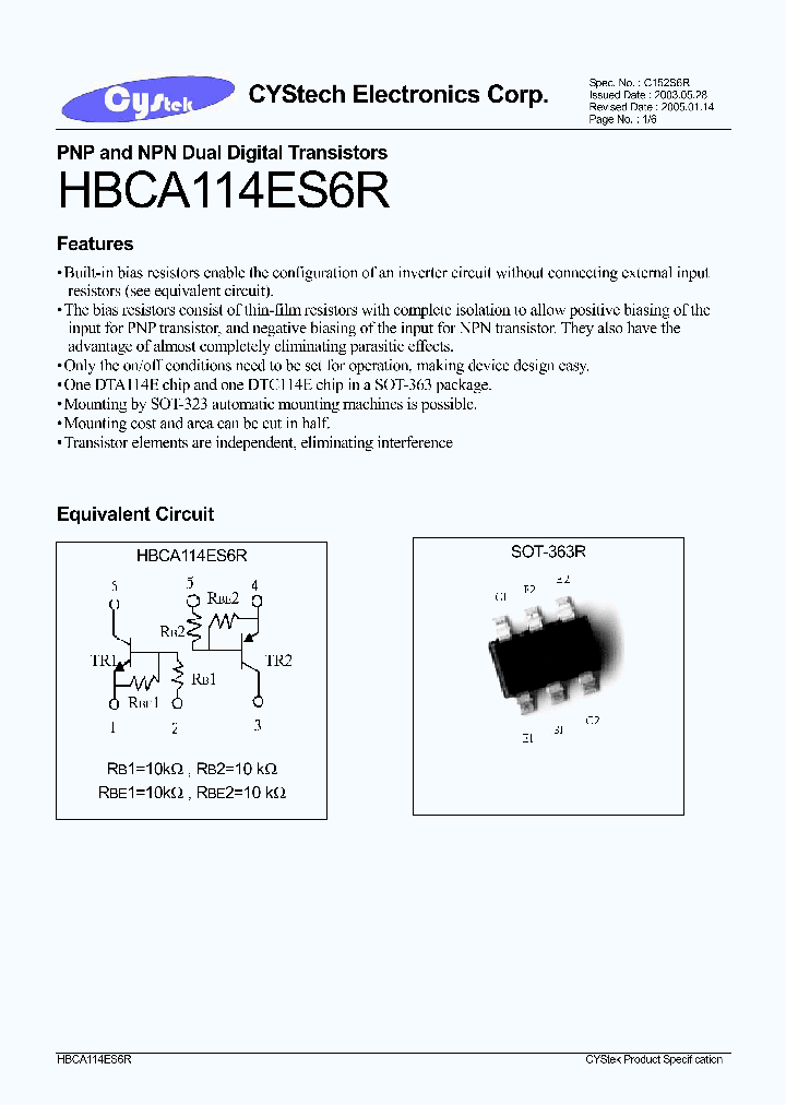 HBCA114ES6R_1247373.PDF Datasheet