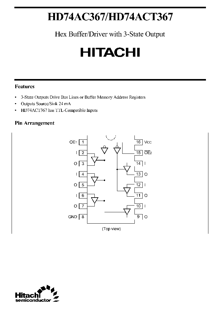 HD74ACT367_1093301.PDF Datasheet