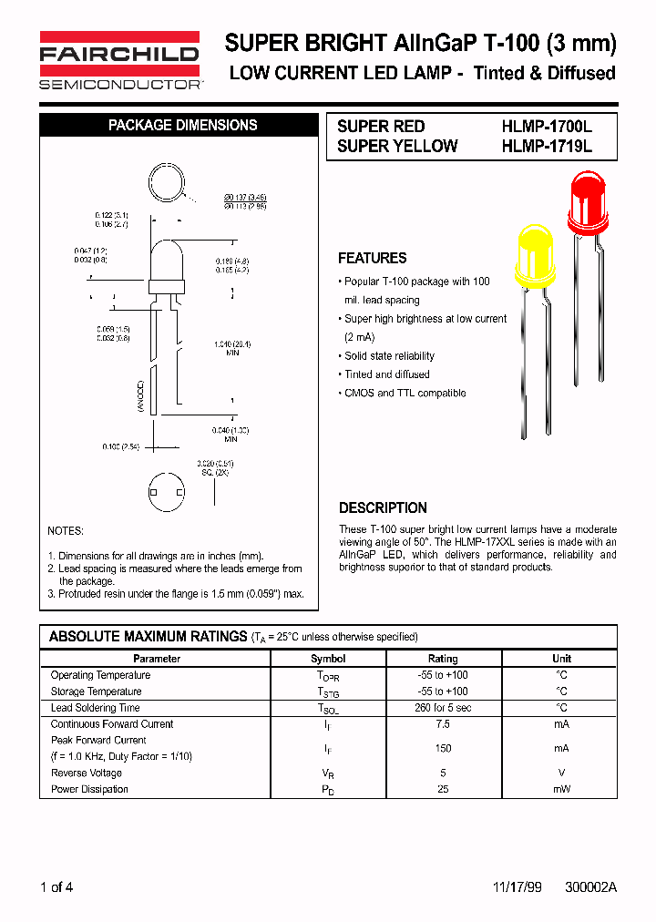 HLMP-1719L_1250182.PDF Datasheet