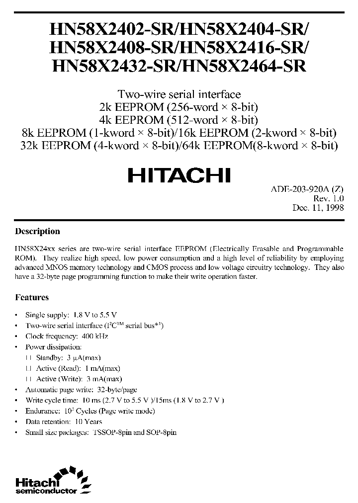 HN58X2402-SR_722720.PDF Datasheet