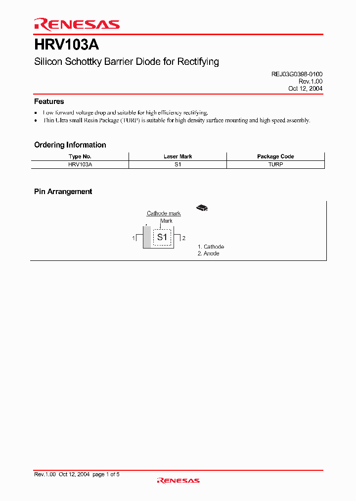 HRV103A_1251070.PDF Datasheet