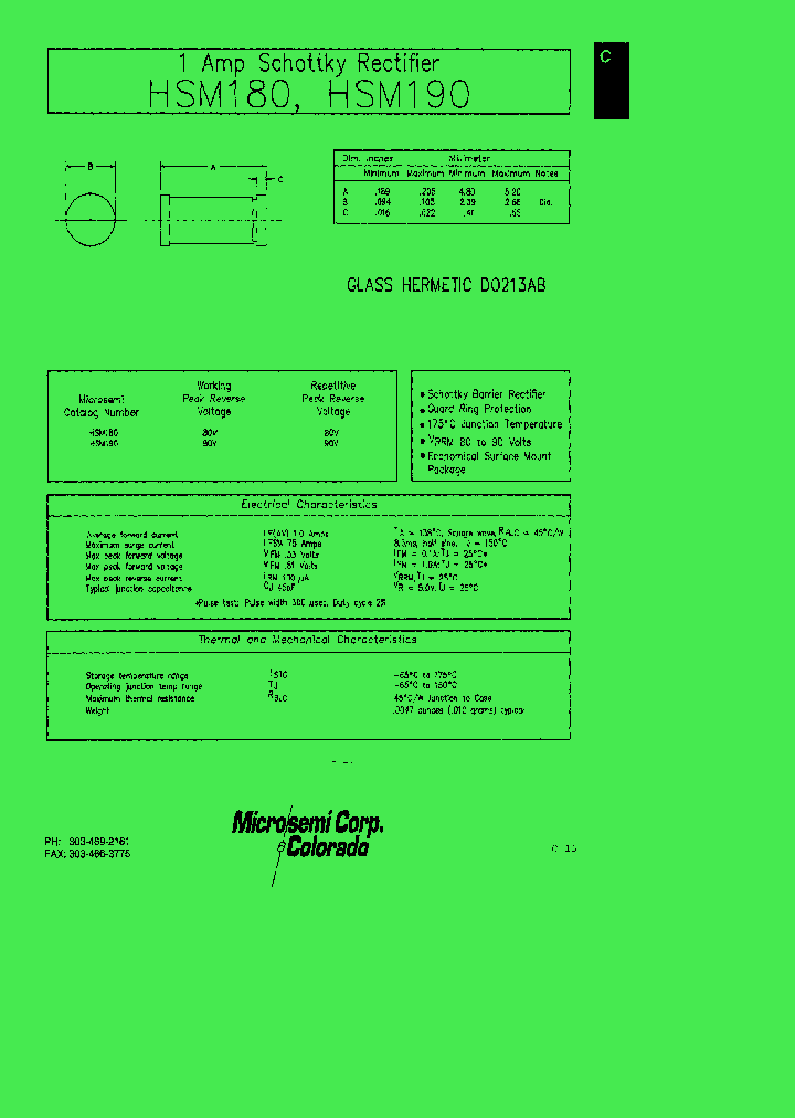HSM190_1251342.PDF Datasheet