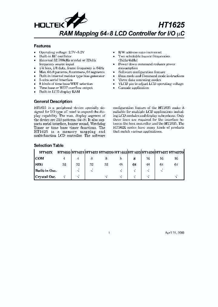 HT16270_1251529.PDF Datasheet