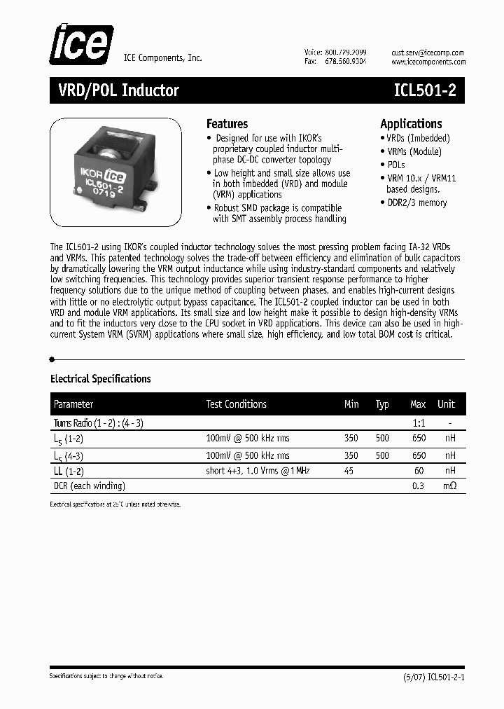 ICL501-2_1026292.PDF Datasheet