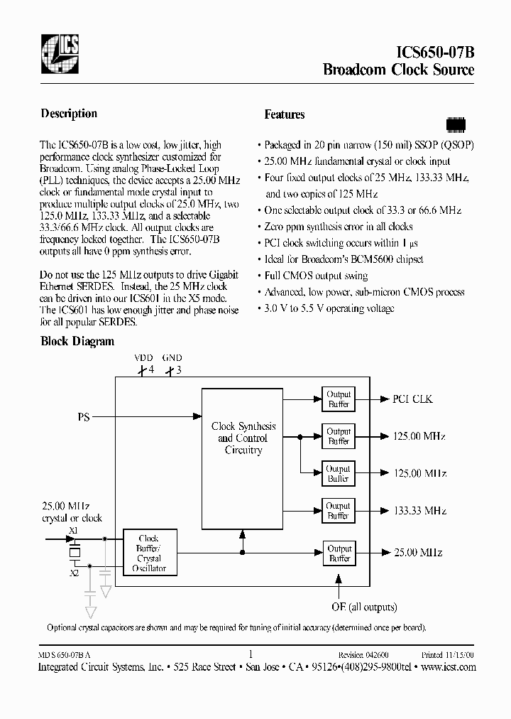 ICS650-07B_608962.PDF Datasheet