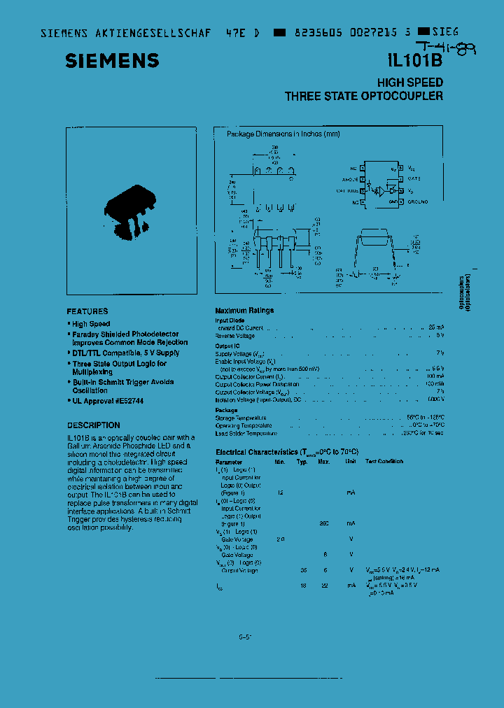 IL101B_1013606.PDF Datasheet