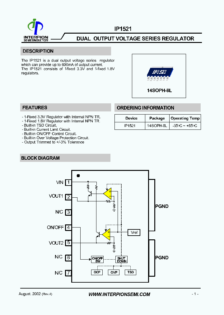 IP1521_1255001.PDF Datasheet