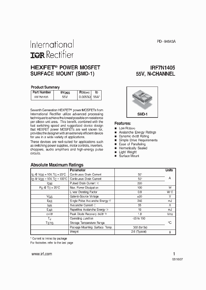 IRF7N140507_1094291.PDF Datasheet