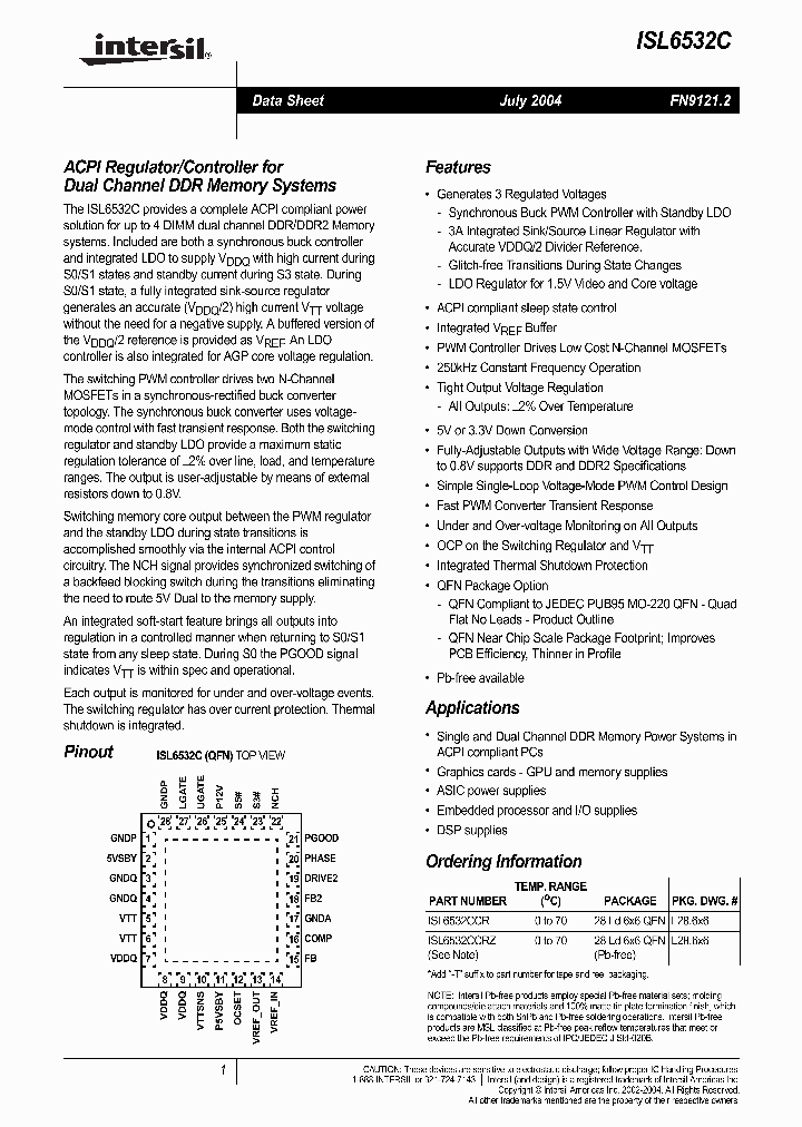 ISL6532C_840994.PDF Datasheet