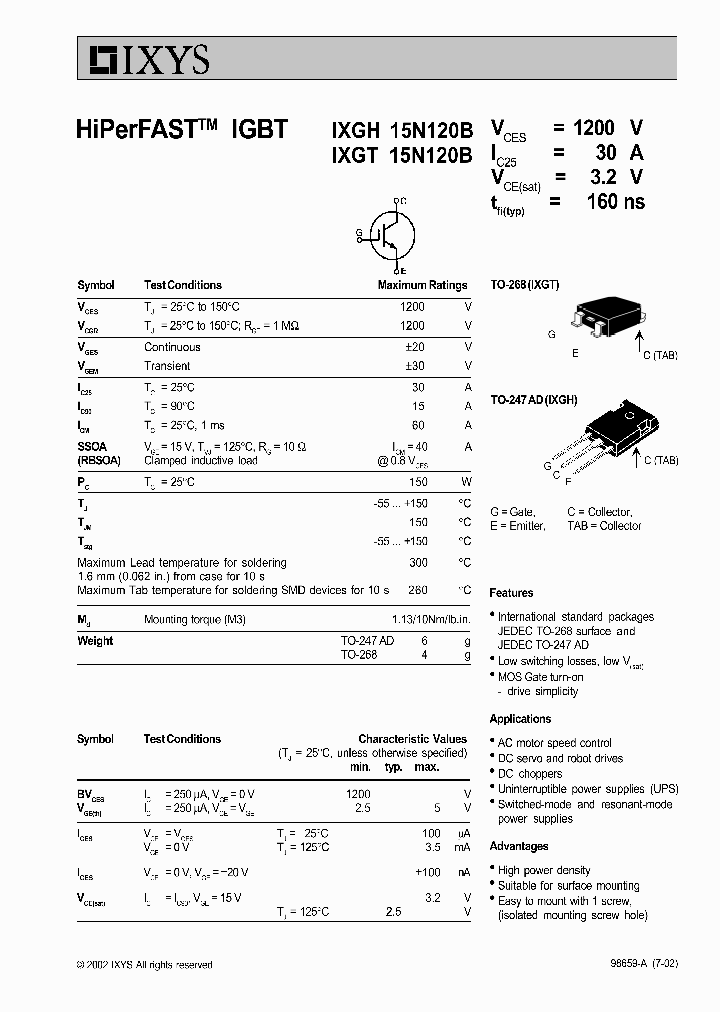 IXGT15N120B_1258169.PDF Datasheet