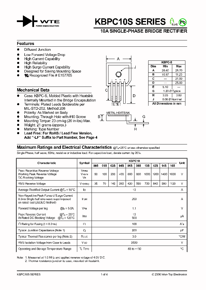 KBPC10S_1259888.PDF Datasheet