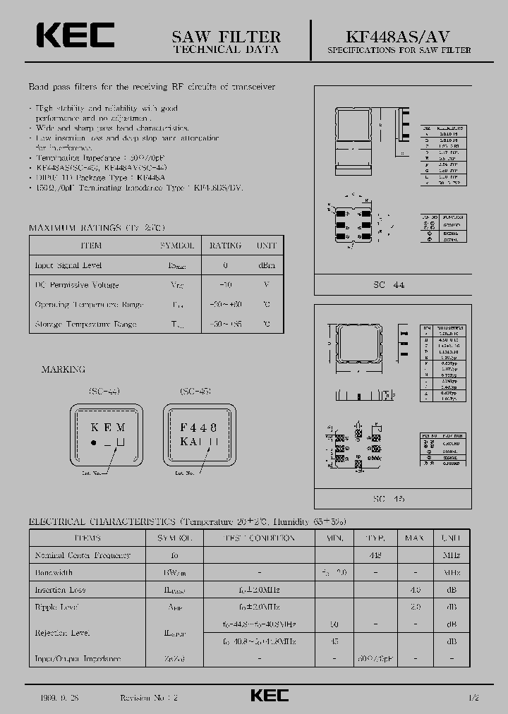 KF448AS_1260255.PDF Datasheet