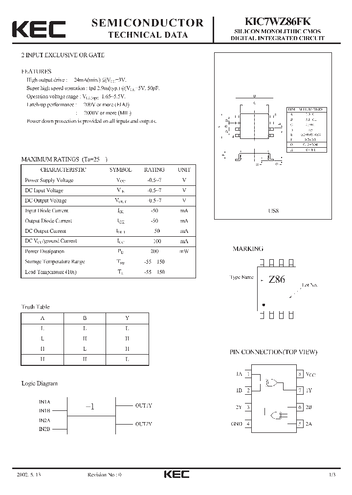 KIC7WZ86FK_1260524.PDF Datasheet