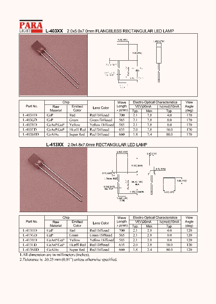 L-403YD_1262163.PDF Datasheet