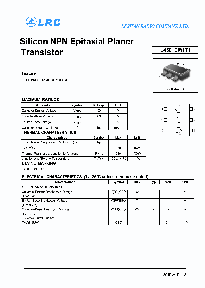 L4501DW1T1G_1262178.PDF Datasheet