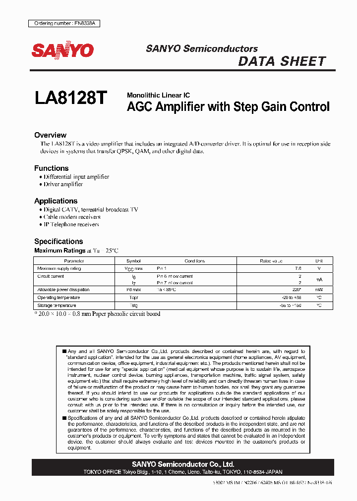 LA8128T_1162088.PDF Datasheet