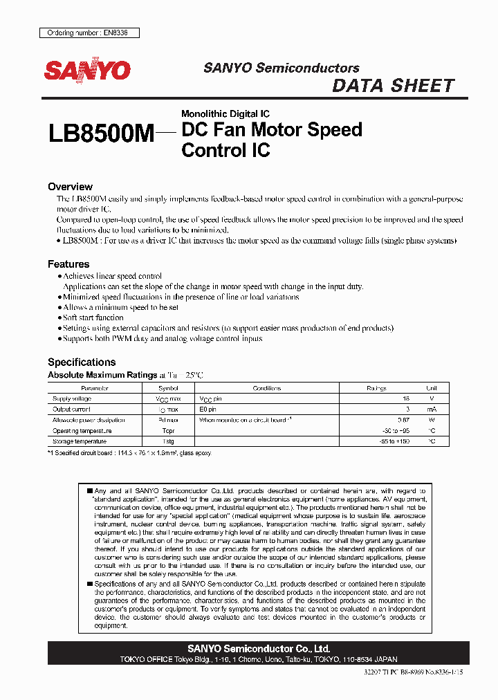 LB8500M_1086105.PDF Datasheet