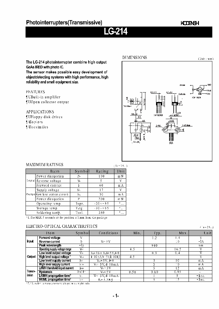 LG-214_1264465.PDF Datasheet