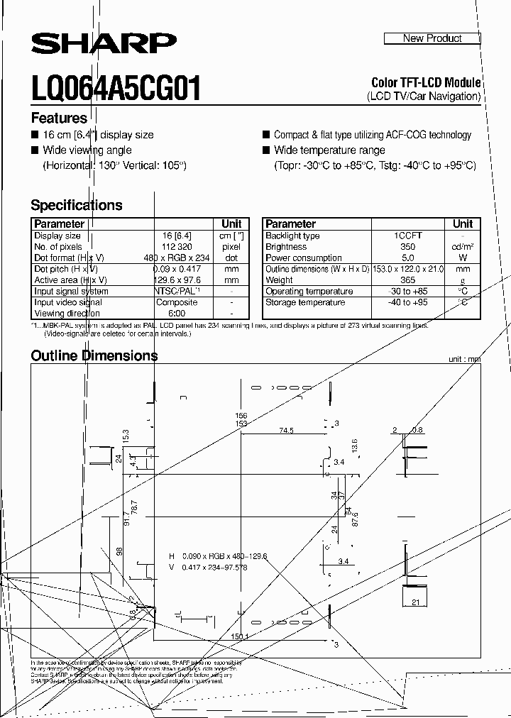 LQ064A5CG01_1023213.PDF Datasheet