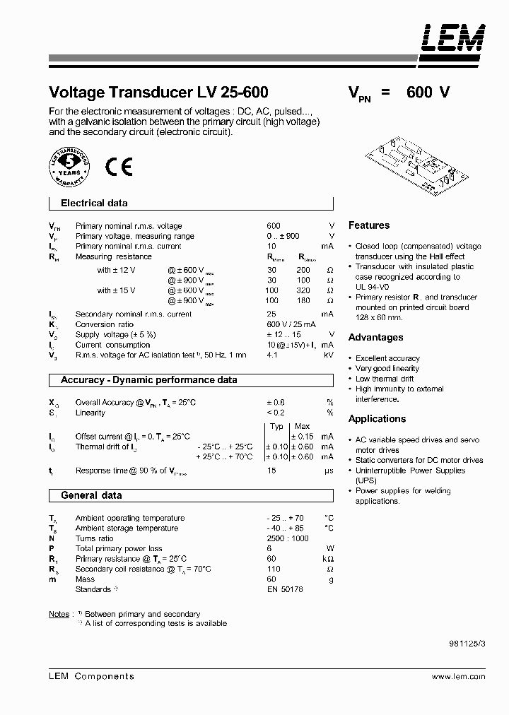 LV25-600_1268557.PDF Datasheet