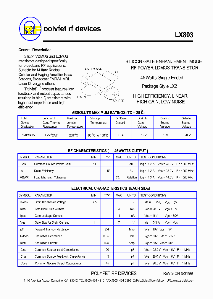 LX803_1268713.PDF Datasheet